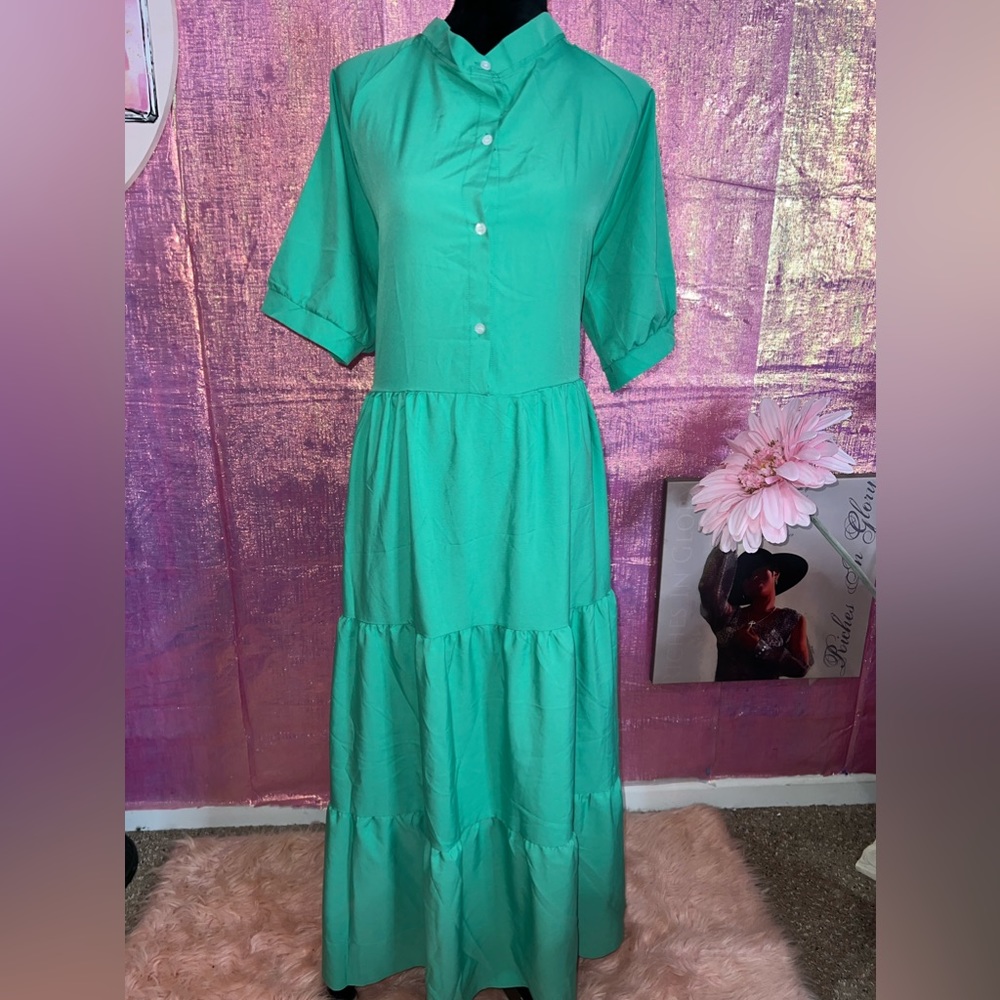 Swing Ruffle Dress NWOT